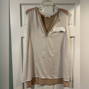 CK sleeveless top size 3x